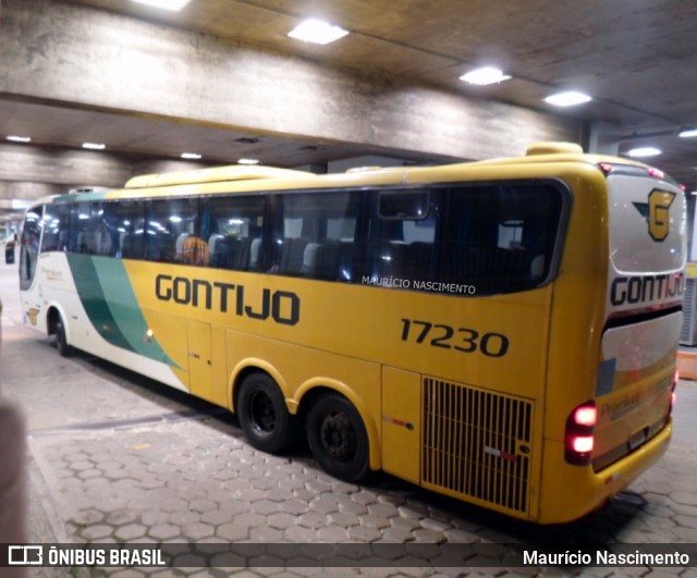 Empresa Gontijo de Transportes 17230 na cidade de Belo Horizonte, Minas Gerais, Brasil, por Maurício Nascimento. ID da foto: 11978327.