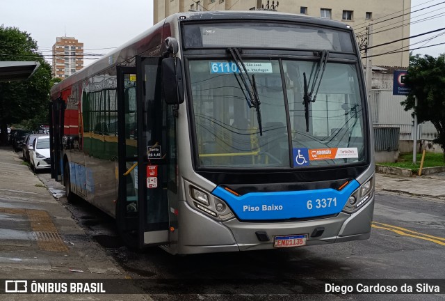 Viação Paratodos > São Jorge > Metropolitana São Paulo > Mobibrasil 6 3371 na cidade de São Paulo, São Paulo, Brasil, por Diego Cardoso da Silva. ID da foto: 11977160.