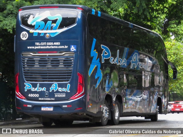 Pedra Azul Turismo 48000 na cidade de São Paulo, São Paulo, Brasil, por Gabriel Oliveira Caldas da Nobrega. Número da foto: #11979967.