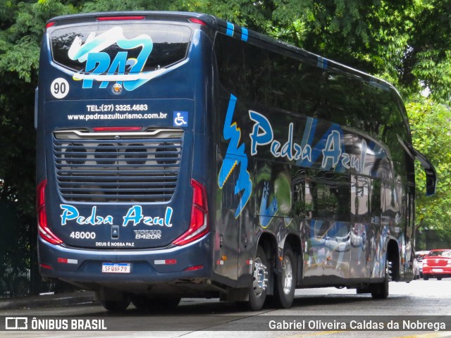 Pedra Azul Turismo 48000 na cidade de São Paulo, São Paulo, Brasil, por Gabriel Oliveira Caldas da Nobrega. ID da foto: 11979967.