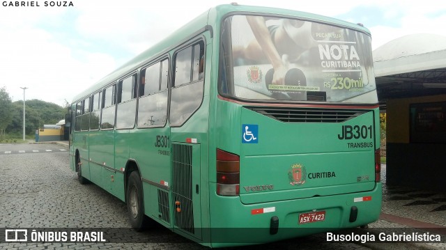 Expresso Azul JB301 na cidade de Curitiba, Paraná, Brasil, por Busologia Gabrielística. Número da foto: #11978546.