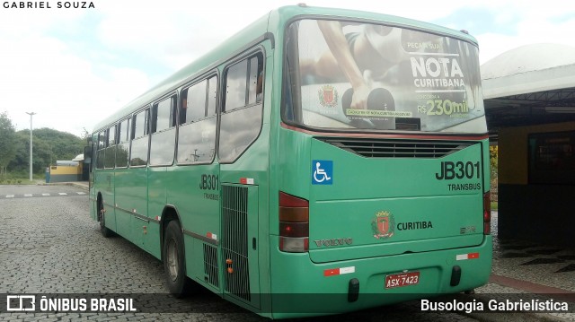 Expresso Azul JB301 na cidade de Curitiba, Paraná, Brasil, por Busologia Gabrielística. ID da foto: 11978546.