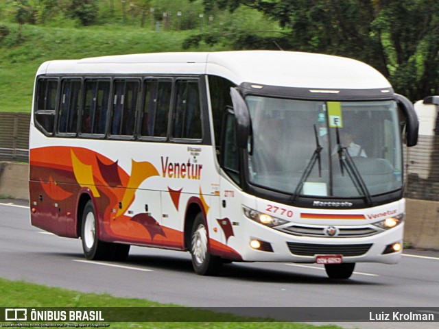 Venetur Turismo 2770 na cidade de Aparecida, São Paulo, Brasil, por Luiz Krolman. Número da foto: #11977720.