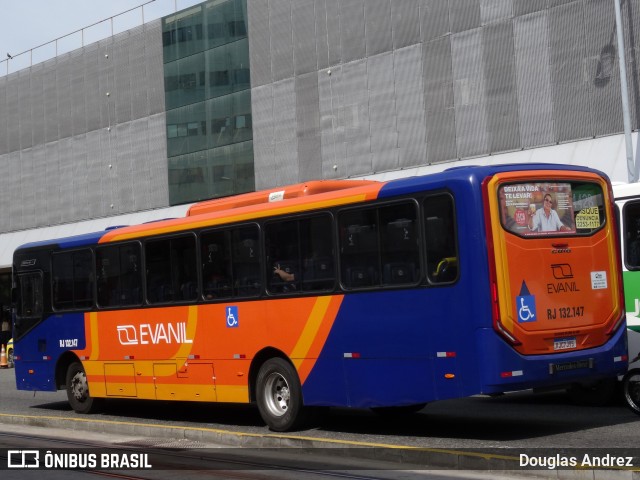 Evanil Transportes e Turismo RJ 132.147 na cidade de Rio de Janeiro, Rio de Janeiro, Brasil, por Douglas Andrez. ID da foto: 11914671.