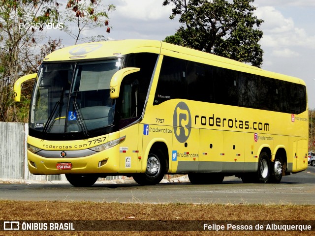 RodeRotas - Rotas de Viação do Triângulo 7757 na cidade de Brasília, Distrito Federal, Brasil, por Felipe Pessoa de Albuquerque. ID da foto: 11915635.