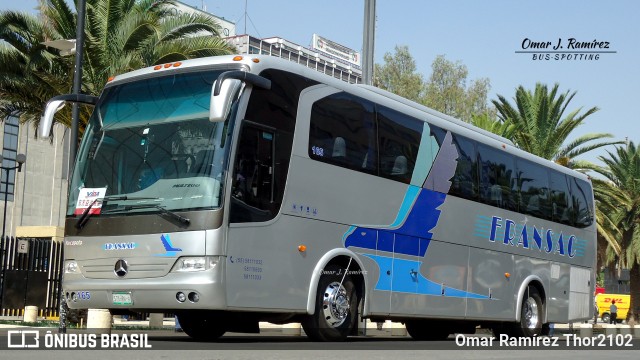 Transportadora Turística Fransac 165 na cidade de Cuauhtémoc, Ciudad de México, México, por Omar Ramírez Thor2102. ID da foto: 11981784.