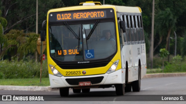 Viação Pioneira 226823 na cidade de Lago Sul, Distrito Federal, Brasil, por Lorenzo S.. ID da foto: 11980532.