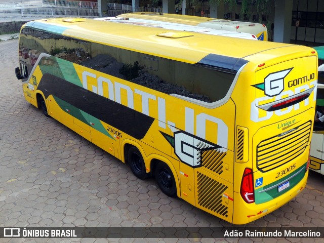 Empresa Gontijo de Transportes 23005 na cidade de Belo Horizonte, Minas Gerais, Brasil, por Adão Raimundo Marcelino. ID da foto: 11982798.