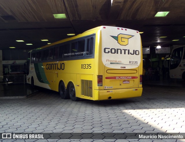 Empresa Gontijo de Transportes 11335 na cidade de Belo Horizonte, Minas Gerais, Brasil, por Maurício Nascimento. ID da foto: 11982112.