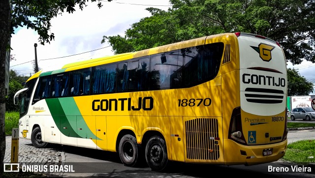 Empresa Gontijo de Transportes 18870 na cidade de Campos dos Goytacazes, Rio de Janeiro, Brasil, por Breno Vieira. Número da foto: #11981512.