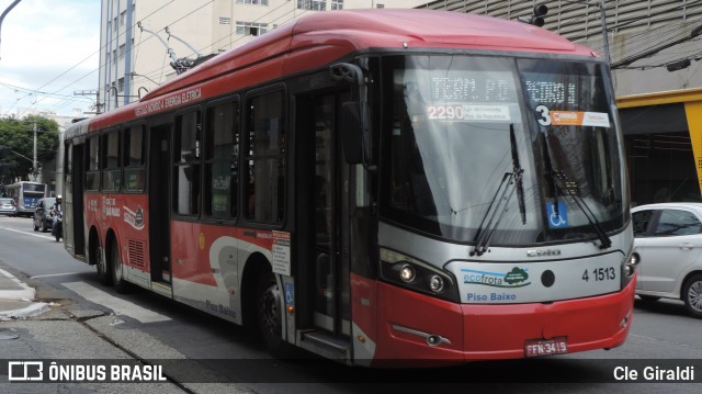 Himalaia Transportes > Ambiental Transportes Urbanos 4 1513 na cidade de São Paulo, São Paulo, Brasil, por Cle Giraldi. ID da foto: 11982191.