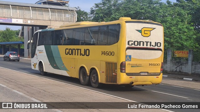 Empresa Gontijo de Transportes 14600 na cidade de Campinas, São Paulo, Brasil, por Luiz Fernando Pacheco Gomes. ID da foto: 11981882.