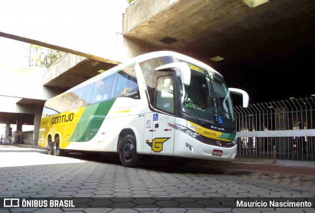Empresa Gontijo de Transportes 19075 na cidade de Belo Horizonte, Minas Gerais, Brasil, por Maurício Nascimento. Número da foto: #11982236.