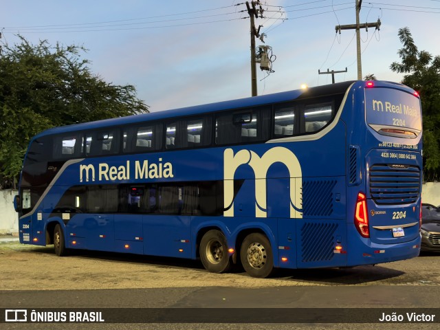 Real Maia 2204 na cidade de Teresina, Piauí, Brasil, por João Victor. ID da foto: 11981649.