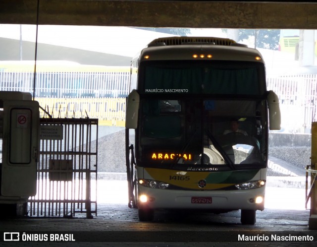 Empresa Gontijo de Transportes 14165 na cidade de Belo Horizonte, Minas Gerais, Brasil, por Maurício Nascimento. ID da foto: 11982260.