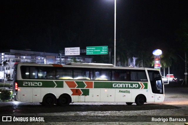 Empresa Gontijo de Transportes 21120 na cidade de Manhuaçu, Minas Gerais, Brasil, por Rodrigo Barraza. Número da foto: #11981258.