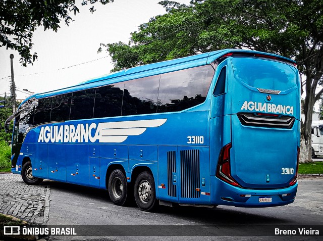 Viação Águia Branca 33110 na cidade de Campos dos Goytacazes, Rio de Janeiro, Brasil, por Breno Vieira. Número da foto: #11981524.