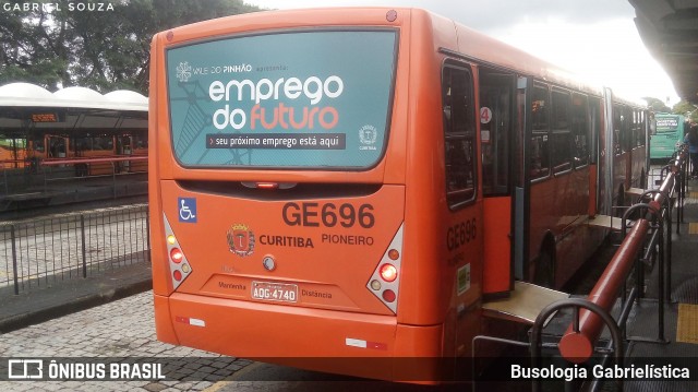 Viação Cidade Sorriso >> Viação Sorriso de Curitiba GE696 na cidade de Curitiba, Paraná, Brasil, por Busologia Gabrielística. Número da foto: #11980324.