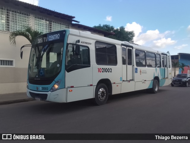 Vega Manaus Transporte 1021002 na cidade de Manaus, Amazonas, Brasil, por Thiago Bezerra. Número da foto: #11980531.