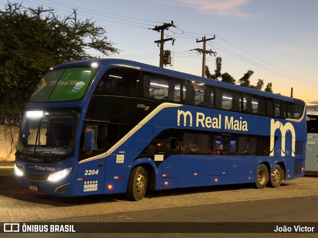 Real Maia 2204 na cidade de Teresina, Piauí, Brasil, por João Victor. ID da foto: 11981656.