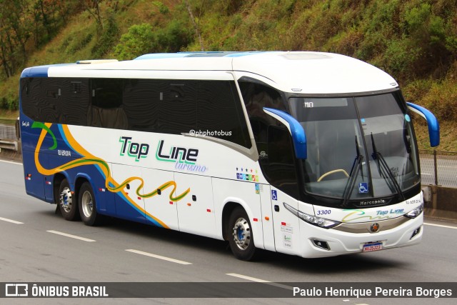 Top Line Turismo 3300 na cidade de Piraí, Rio de Janeiro, Brasil, por Paulo Henrique Pereira Borges. Número da foto: #11982325.