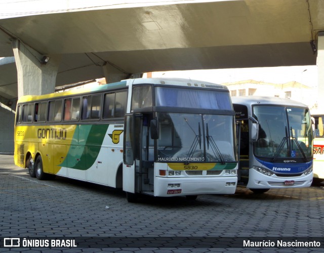 Empresa Gontijo de Transportes 5830 na cidade de Belo Horizonte, Minas Gerais, Brasil, por Maurício Nascimento. ID da foto: 11980343.