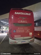 Viação Santa Cruz 36224 na cidade de Ribeirão Preto, São Paulo, Brasil, por Marcelo Horta. Número da foto: #11980210.