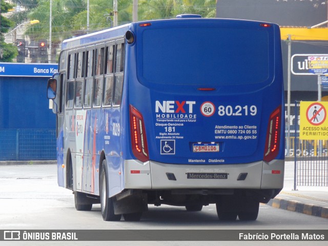 Next Mobilidade - ABC Sistema de Transporte 80.219 na cidade de Santo André, São Paulo, Brasil, por Fabrício Portella Matos. Número da foto: #11983576.