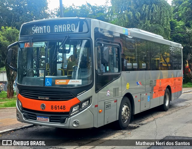 Alfa Rodo Bus 8 6148 na cidade de São Paulo, São Paulo, Brasil, por Matheus Neri dos Santos. ID da foto: 11983109.