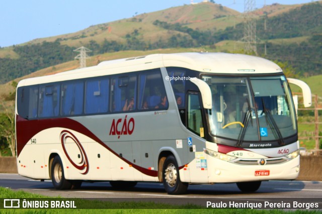 Ação Transportes e Turismo 540 na cidade de Roseira, São Paulo, Brasil, por Paulo Henrique Pereira Borges. ID da foto: 11985232.