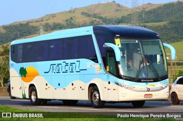 Transportadora Turística Natal 1320 na cidade de Roseira, São Paulo, Brasil, por Paulo Henrique Pereira Borges. Número da foto: #11985219.