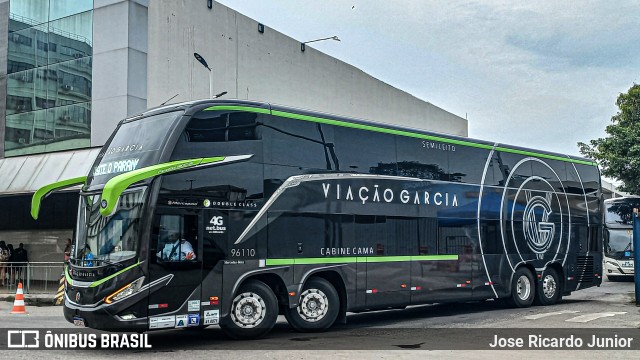 Viação Garcia 96110 na cidade de Rio de Janeiro, Rio de Janeiro, Brasil, por Jose Ricardo Junior. Número da foto: #11982868.