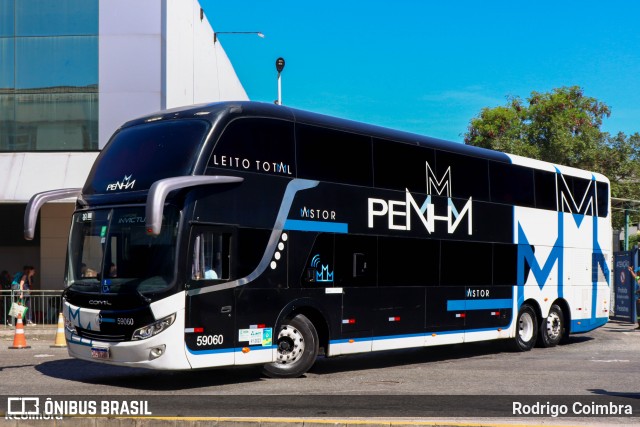 Empresa de Ônibus Nossa Senhora da Penha 59050 na cidade de Rio de Janeiro, Rio de Janeiro, Brasil, por Rodrigo Coimbra. ID da foto: 11984941.