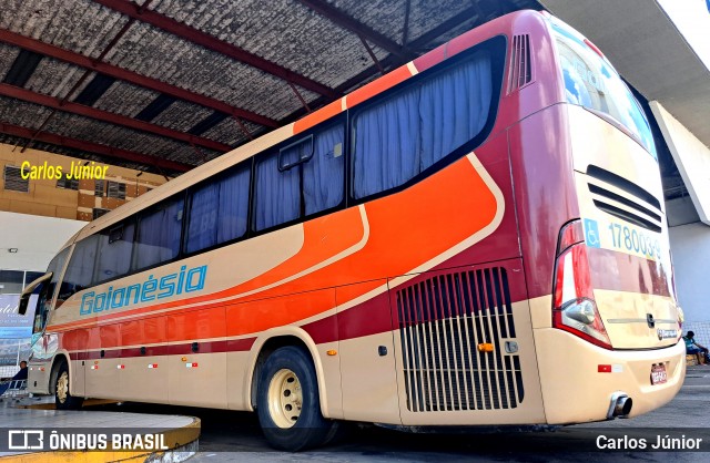 Auto Viação Goianésia 178003-9 na cidade de Goiânia, Goiás, Brasil, por Carlos Júnior. Número da foto: #11985101.