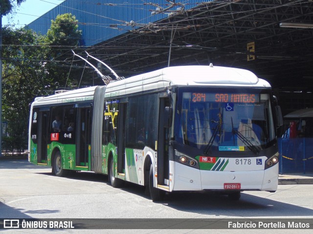 Next Mobilidade - ABC Sistema de Transporte 8178 na cidade de Santo André, São Paulo, Brasil, por Fabrício Portella Matos. Número da foto: #11983478.