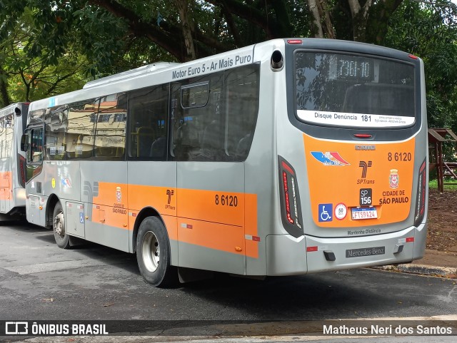 Alfa Rodo Bus 8 6120 na cidade de São Paulo, São Paulo, Brasil, por Matheus Neri dos Santos. ID da foto: 11983121.