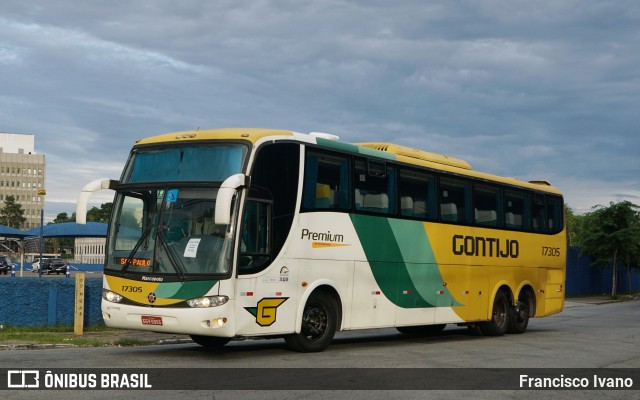 Empresa Gontijo de Transportes 17305 na cidade de São Paulo, São Paulo, Brasil, por Francisco Ivano. ID da foto: 11918655.