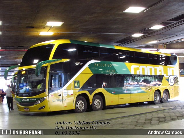 Empresa Gontijo de Transportes 25030 na cidade de Belo Horizonte, Minas Gerais, Brasil, por Andrew Campos. ID da foto: 11918825.