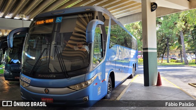 Viação Águia Branca 32050 na cidade de Salvador, Bahia, Brasil, por Fábio Paixão. Número da foto: #11918444.