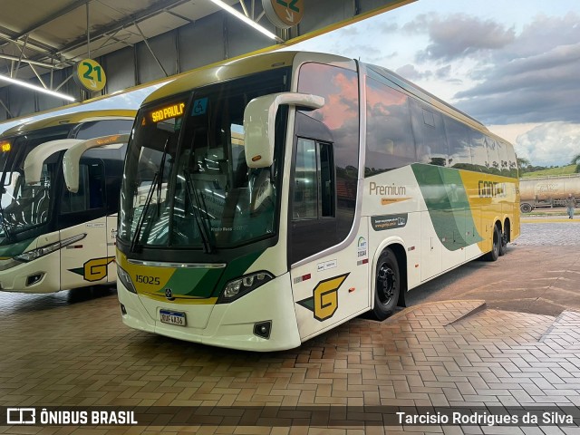 Empresa Gontijo de Transportes 15025 na cidade de Perdões, Minas Gerais, Brasil, por Tarcisio Rodrigues da Silva. Número da foto: #11917248.