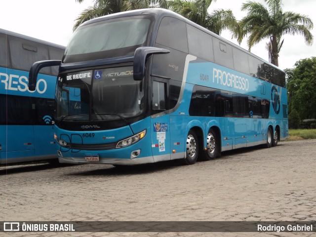 Auto Viação Progresso 6049 na cidade de Recife, Pernambuco, Brasil, por Rodrigo Gabriel. ID da foto: 11916931.