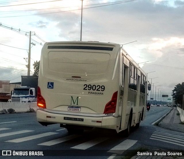 Viação Piraquara 29029 na cidade de Pinhais, Paraná, Brasil, por Samira  Paula Soares. ID da foto: 11917877.