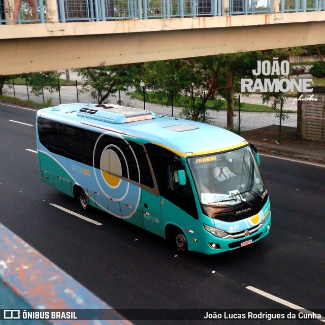 Doce Rio Fretamento e Turismo RJ 511.026 na cidade de Rio de Janeiro, Rio de Janeiro, Brasil, por João Lucas Rodrigues da Cunha. Número da foto: #11918056.