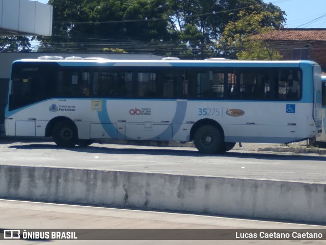 Rota Sol > Vega Transporte Urbano 35275 na cidade de Fortaleza, Ceará, Brasil, por Lucas Caetano Caetano. ID da foto: 11917991.