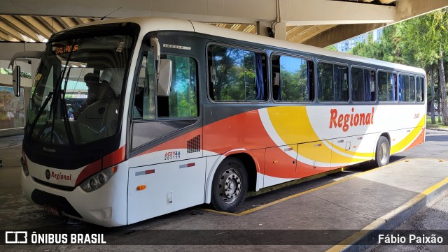 Viação Regional 2407 na cidade de Salvador, Bahia, Brasil, por Fábio Paixão. Número da foto: #11918439.