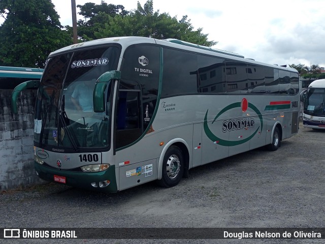 Sonymar Transportes 1400 na cidade de Santos, São Paulo, Brasil, por Douglas Nelson de Oliveira. Número da foto: #11917105.