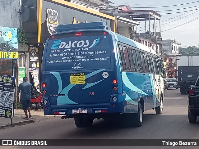 EDACOS Transportes Coletivos Especiais e Turismo 3921210 na cidade de Manaus, Amazonas, Brasil, por Thiago Bezerra. Número da foto: #11917093.