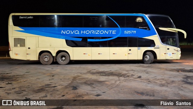 Viação Novo Horizonte 525711 na cidade de Formosa, Goiás, Brasil, por Flávio  Santos. Número da foto: #11916672.