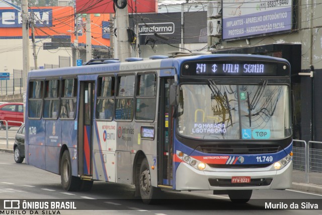 Viação Pirajuçara 11.749 na cidade de Taboão da Serra, São Paulo, Brasil, por Murilo da Silva. Número da foto: #11919052.