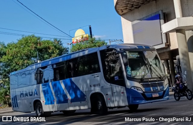 Viação Mauá RJ 185.073 na cidade de São Gonçalo, Rio de Janeiro, Brasil, por Marcus Paulo - ChegaParei RJ. ID da foto: 11916948.